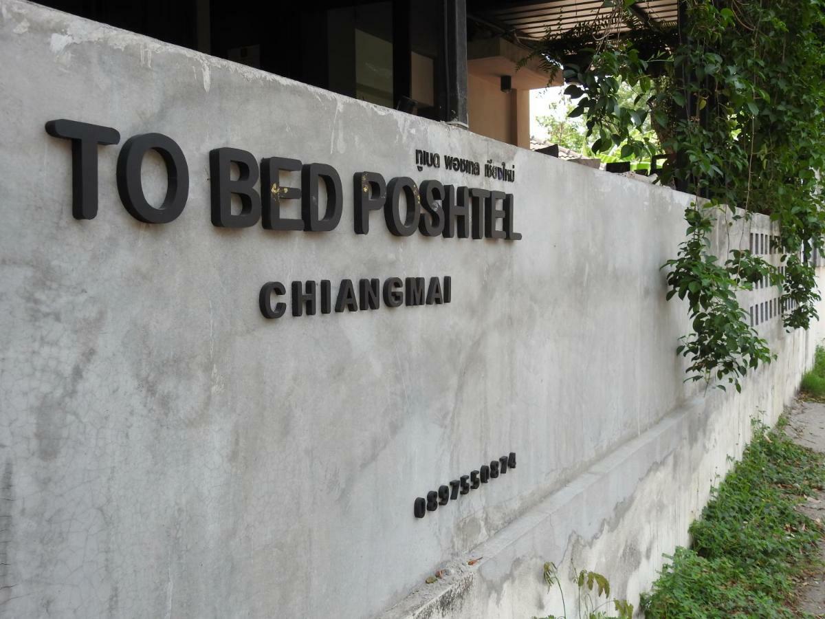 To Bed Poshtel Hostel Chiang Mai Exterior foto